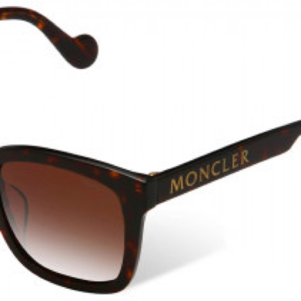 MONCLER DARK HAVANA UNISEX SUNGLASSES ML 0113-K - Picture 2 of 4